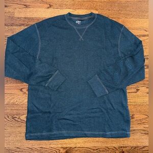 Men's Dark Green Long Sleeve Shirt